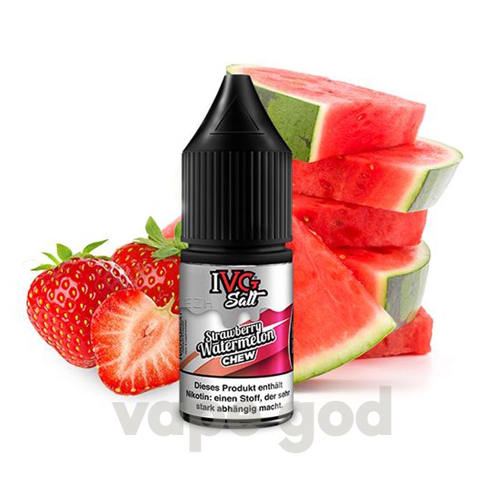 خرید سالت آدامس هنداونه توت فرنگی آی وی جی – IVG Salt Strawberry Watermelon Chew 30ML