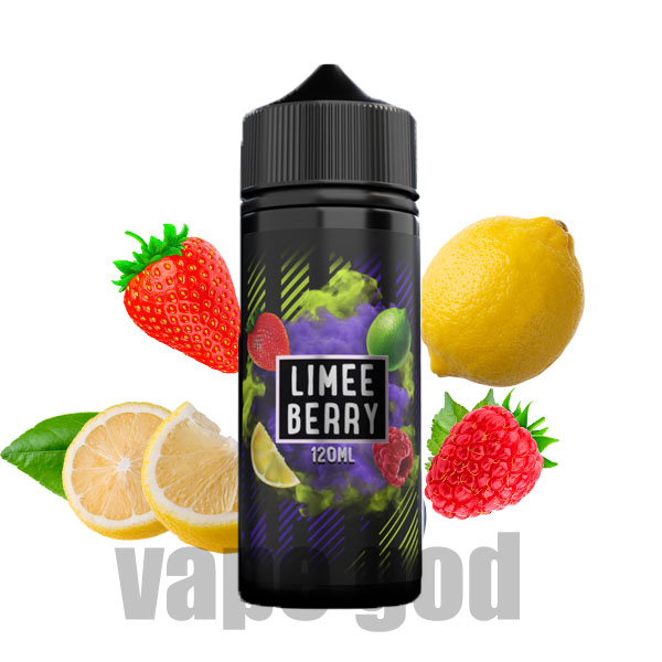 خرید جویس لیمو و تمشک سمز ویپ – Sams Vape Lime Berry 120ML