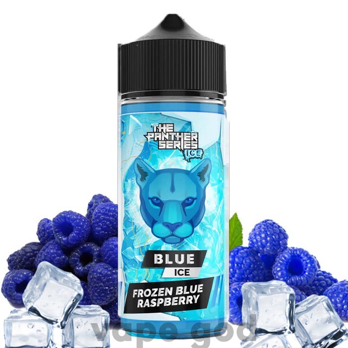 خرید جویس بلوبری یخ دکتر ویپز – Dr.Vape BLUE ICE Panther Series 120ml