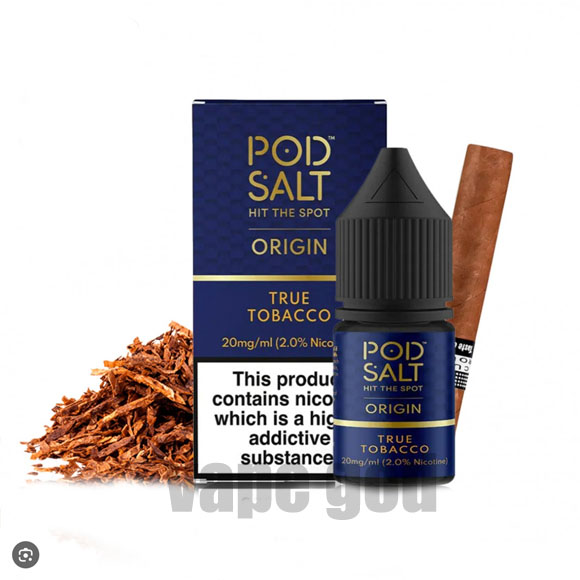 خرید سالت تنباکو واقعی پاد سالت –  Pod Salt True Tobacco 30ML